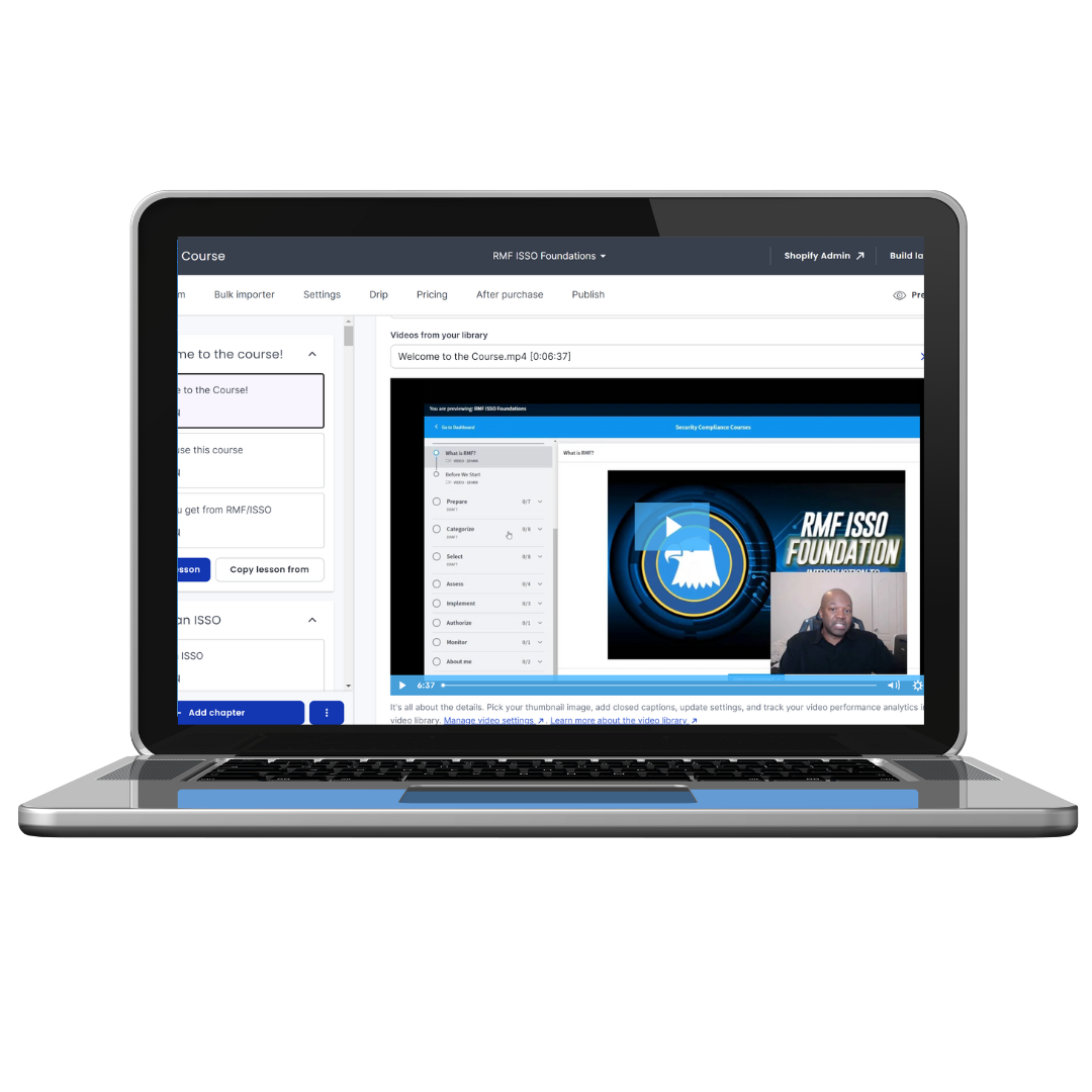 RMF ISSO Foundations NIST 800-37 course