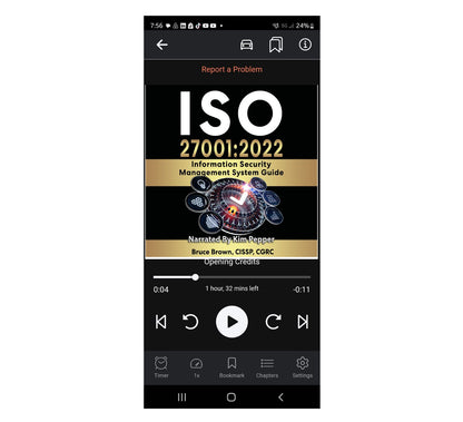 ISO 27001 2022 Guide AUDIO (narrated by Kim Pepper) bookfunnel