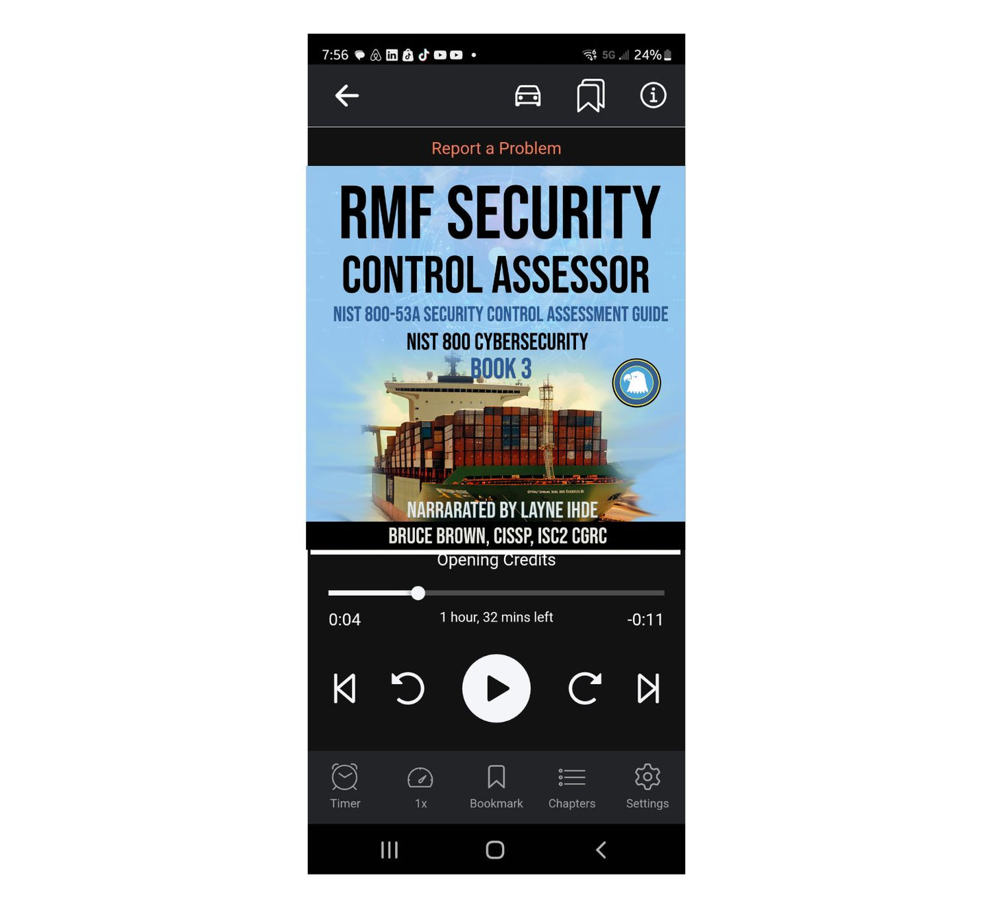 RMF Security Control Assessor: NIST 800-53A SCA Guide (AUDIOBOOK)